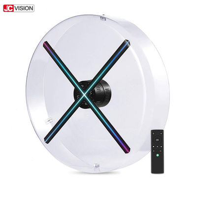 Live Upload 3D Holographic Display Fan Holographic Video Projector